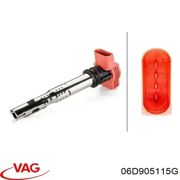 Котушка запалювання VAG 06D905115G ціна, від 15.08 USD