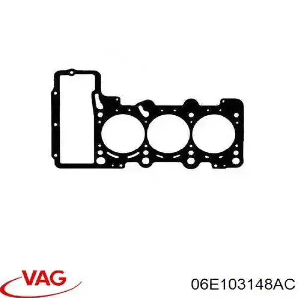 06E103148AC VAG прокладка головки блока циліндрів (гбц)