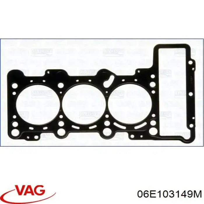 Прокладка головки блока циліндрів (ГБЦ), ліва VAG 06E103149M ціна, від 30.07 USD