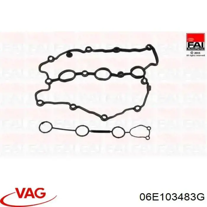 Купити 06E103483F VAG Прокладка клапанної кришки, права