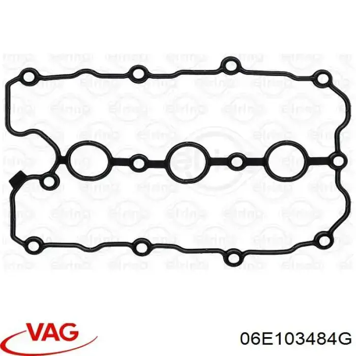Прокладка клапанної кришки, ліва 06E103484G VAG