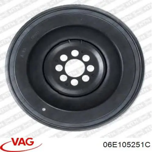 06E105251C VAG Демпфер колінвалу
