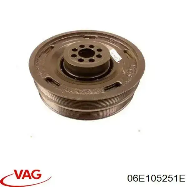 Купити 06E105251E VAG Шків колінчастого вала