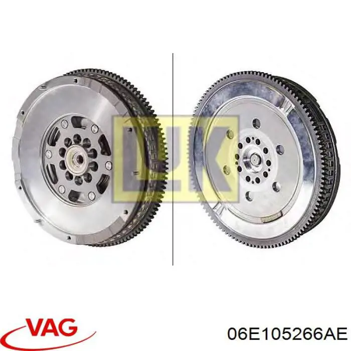 06E105266AE VAG Демпферний маховик