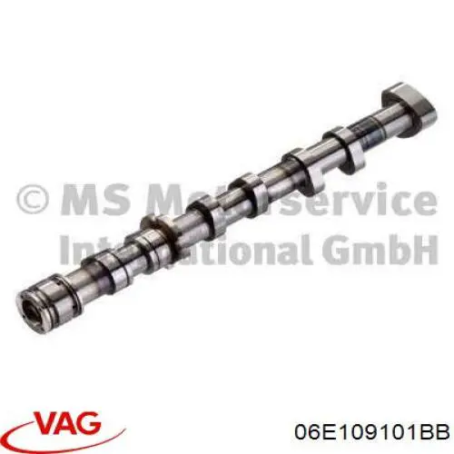 Розподільний вал двигуна впускний лівий VAG 06E109101BB ціна, від 147.36 USD