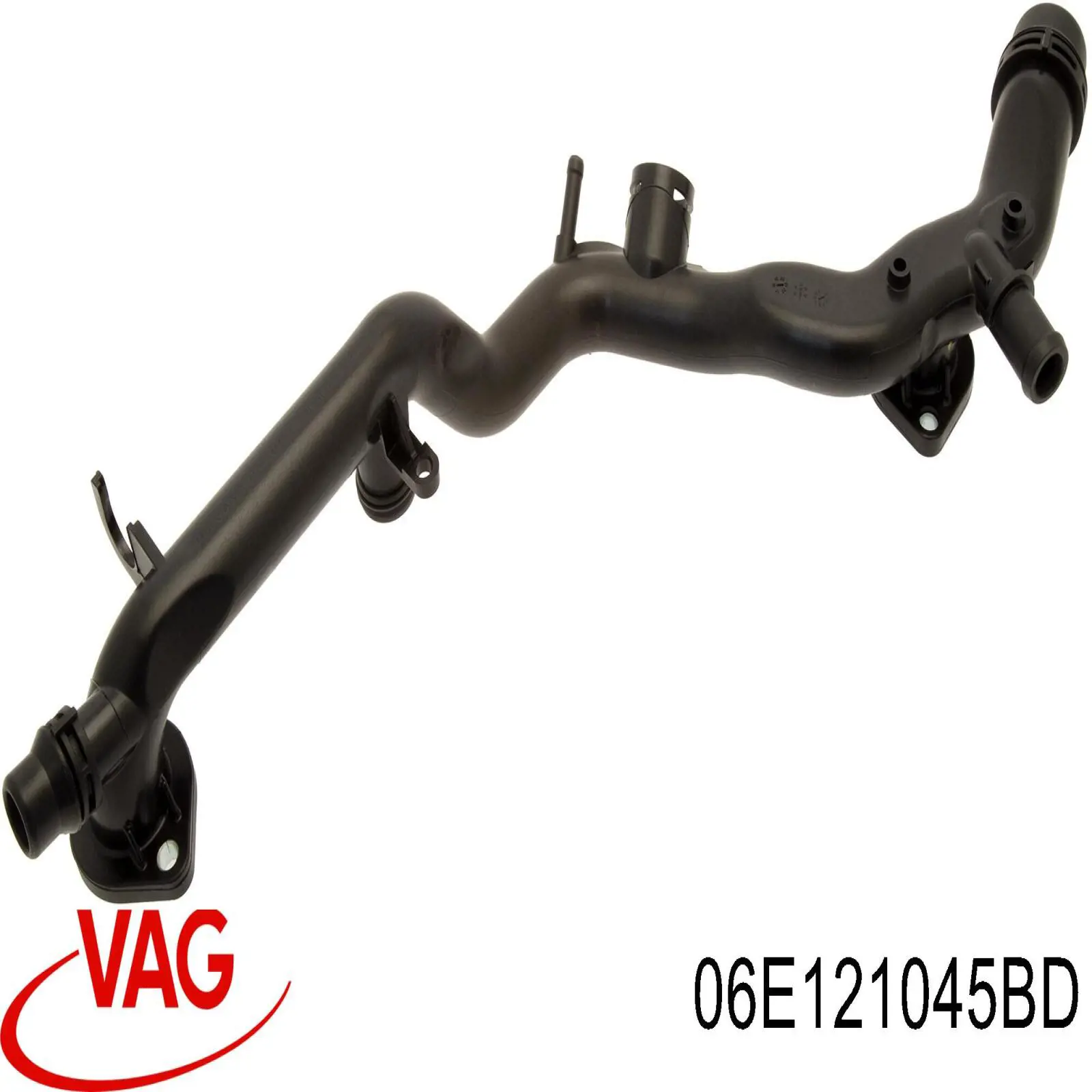 Шланг/патрубок системи охолодження VAG 06E121045BD ціна, від 100.08 USD