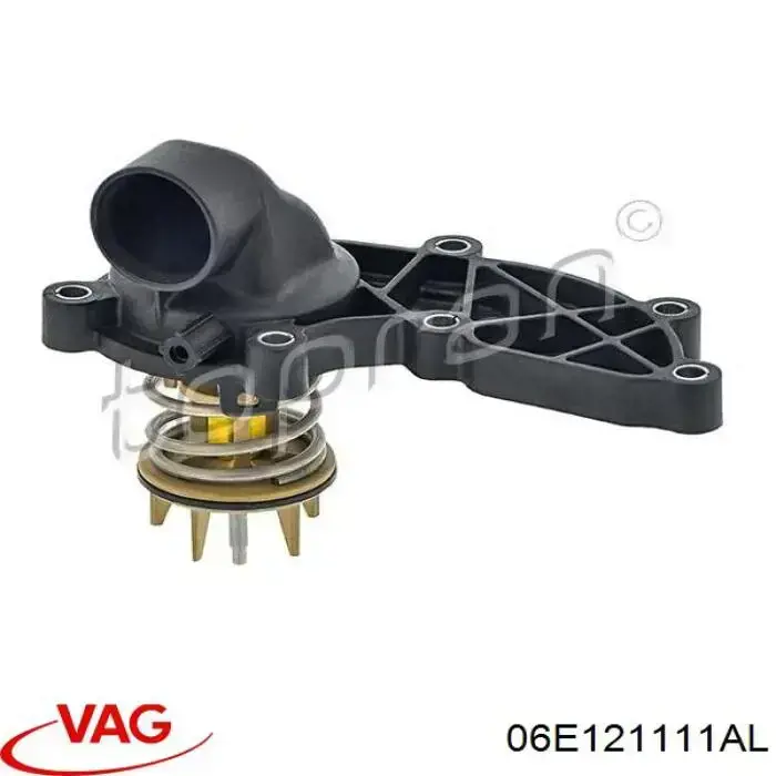 06E121111AL VAG Корпус термостата в зборі