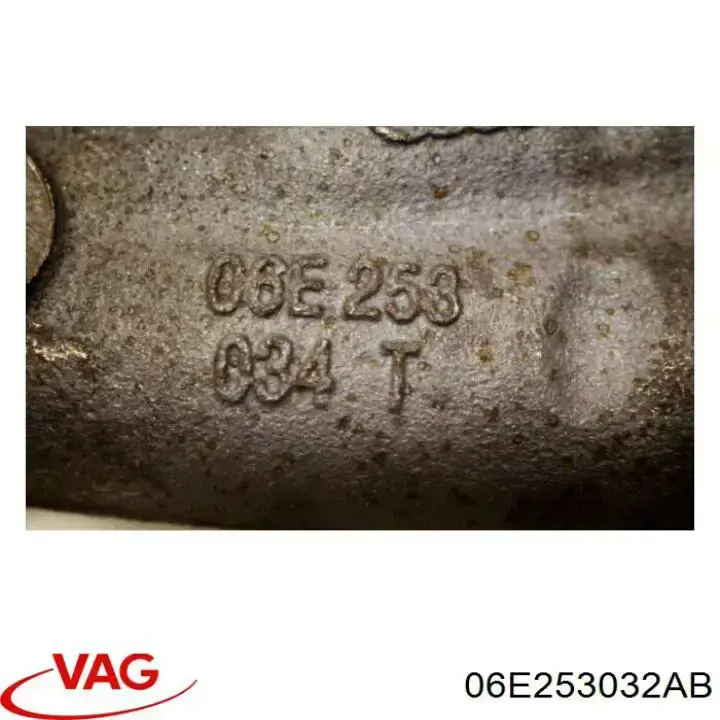 Колектор випускний, правий VAG 06E253032AB ціна, від 12.67 USD