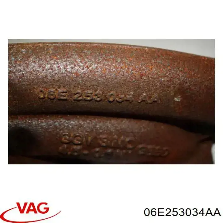 Колектор випускний, правий VAG 06E253032AC ціна, від 10.16 USD