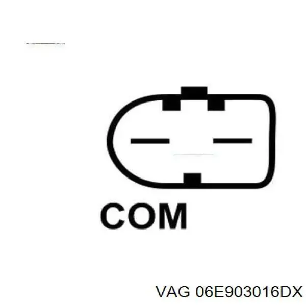 Купити 06E903016DX VAG Генератор