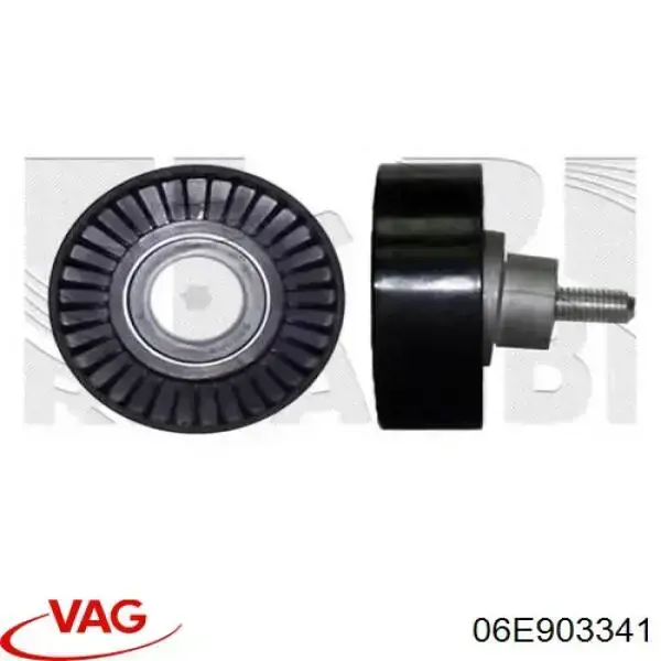 Ролик приводного ременя, паразитний VAG 06E903341 ціна, від 675.5 UAH