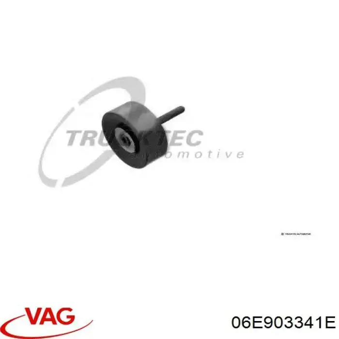 Ролик приводного ременя, паразитний VAG 06E903341E ціна, від 19.00 USD