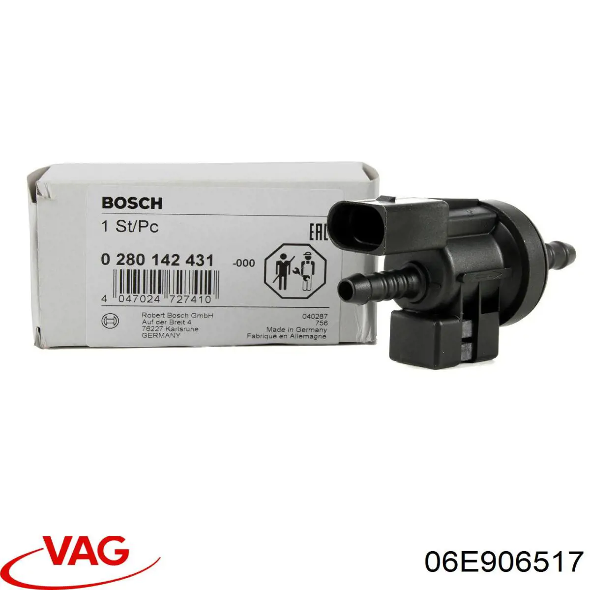 Клапан парів бака VAG 06E906517