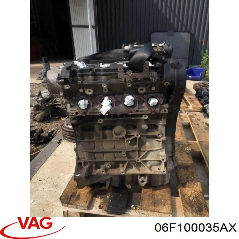 ДВЗ VAG 06F100035AX ціна, від 1266.93 USD