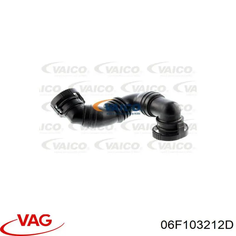 Трубка картера повітряна VAG 06F103212D ціна, від 8.36 USD