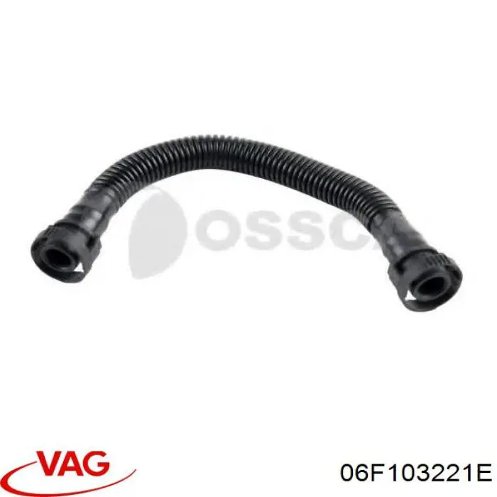 Купити 06F103221E VAG Шланг для видалення повітря