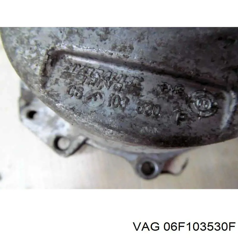 06F103530F VAG задня кришка головки блока циліндрів (гбц)