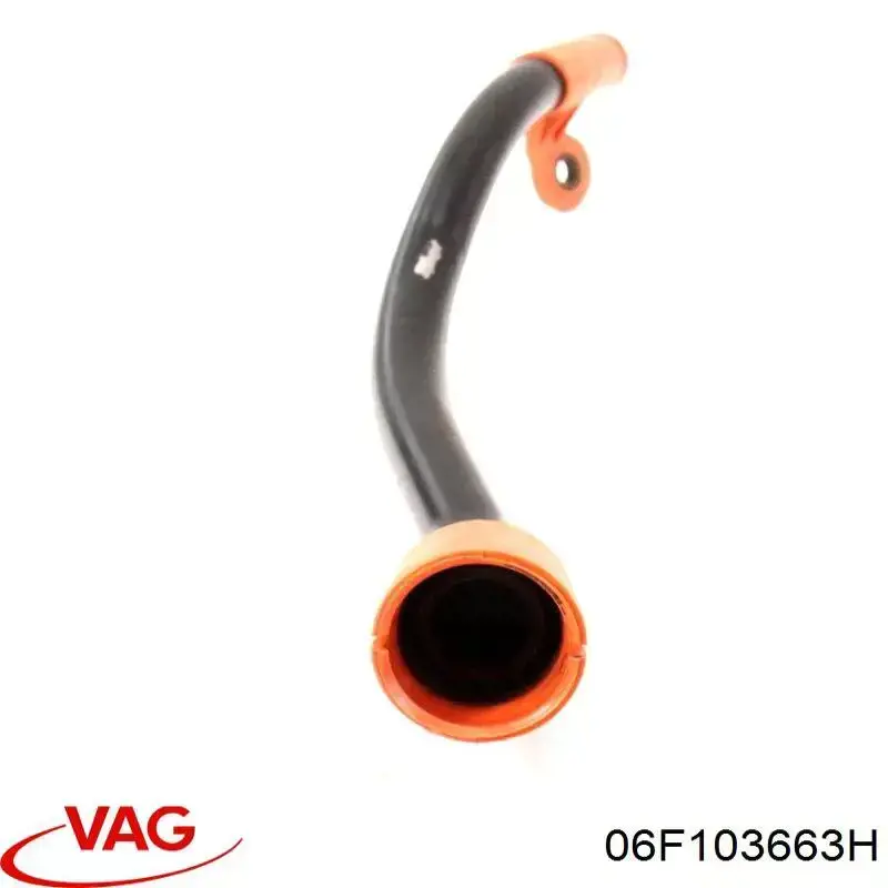 Купити 06F103663H VAG Направляюча щупа-індикатора рівня масла в двигуні