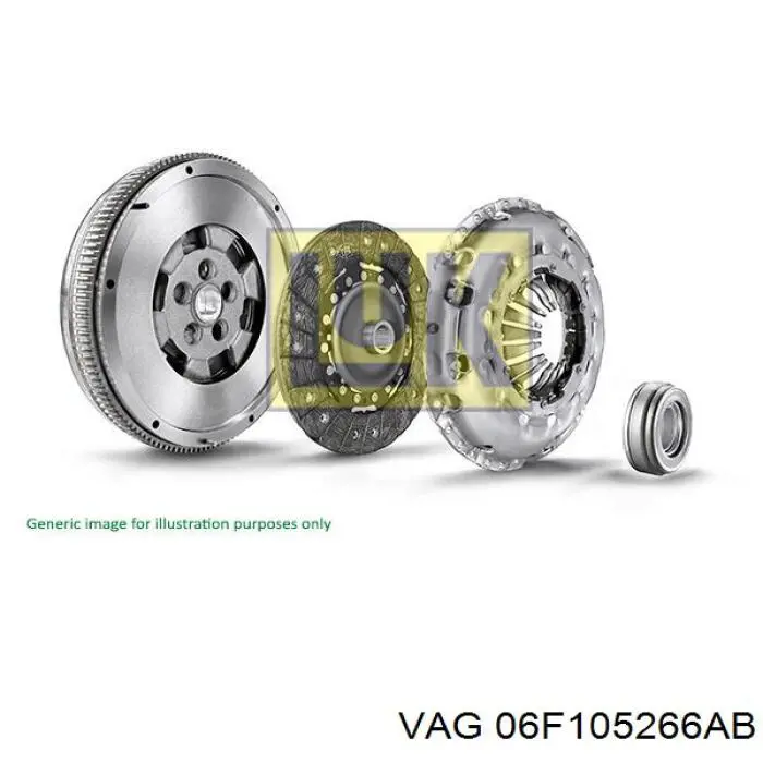 Маховик двигуна VAG 06F105266AB ціна, від 190.04 USD