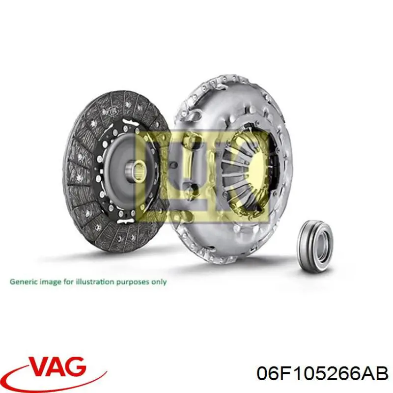 Маховик зчеплення VAG 06F105266AB