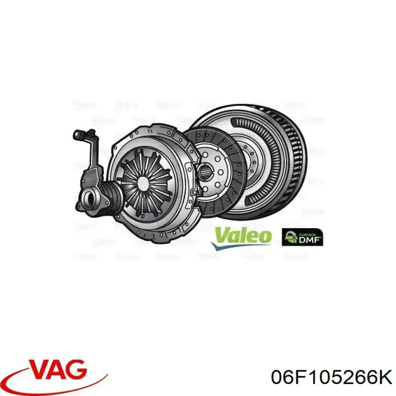 Маховик зчеплення VAG 06F105266K
