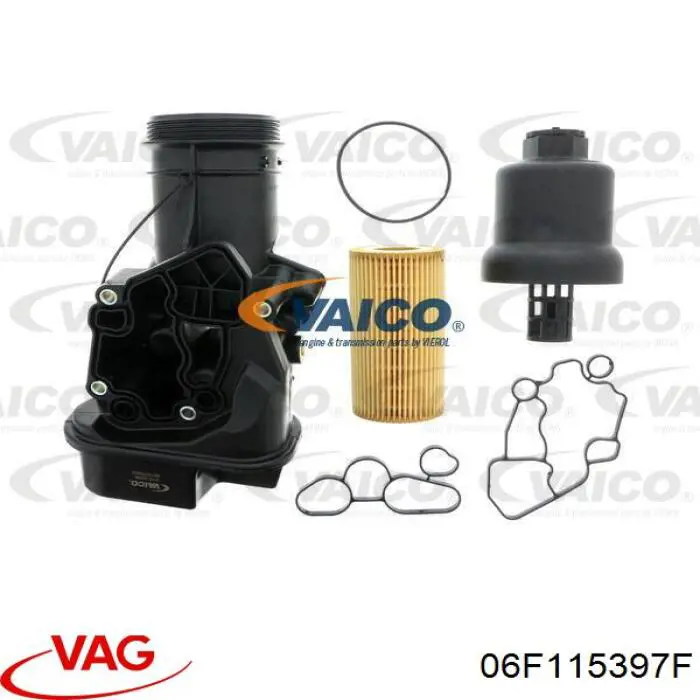 Корпус масляного фільтра 06F115397F VAG