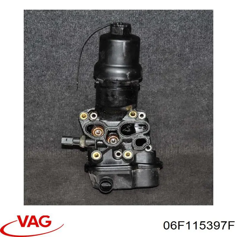 06F115397F VAG Корпус маслофільтра