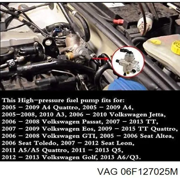 Насос паливний високого тиску VAG 06F127025M ціна, від 198.03 USD
