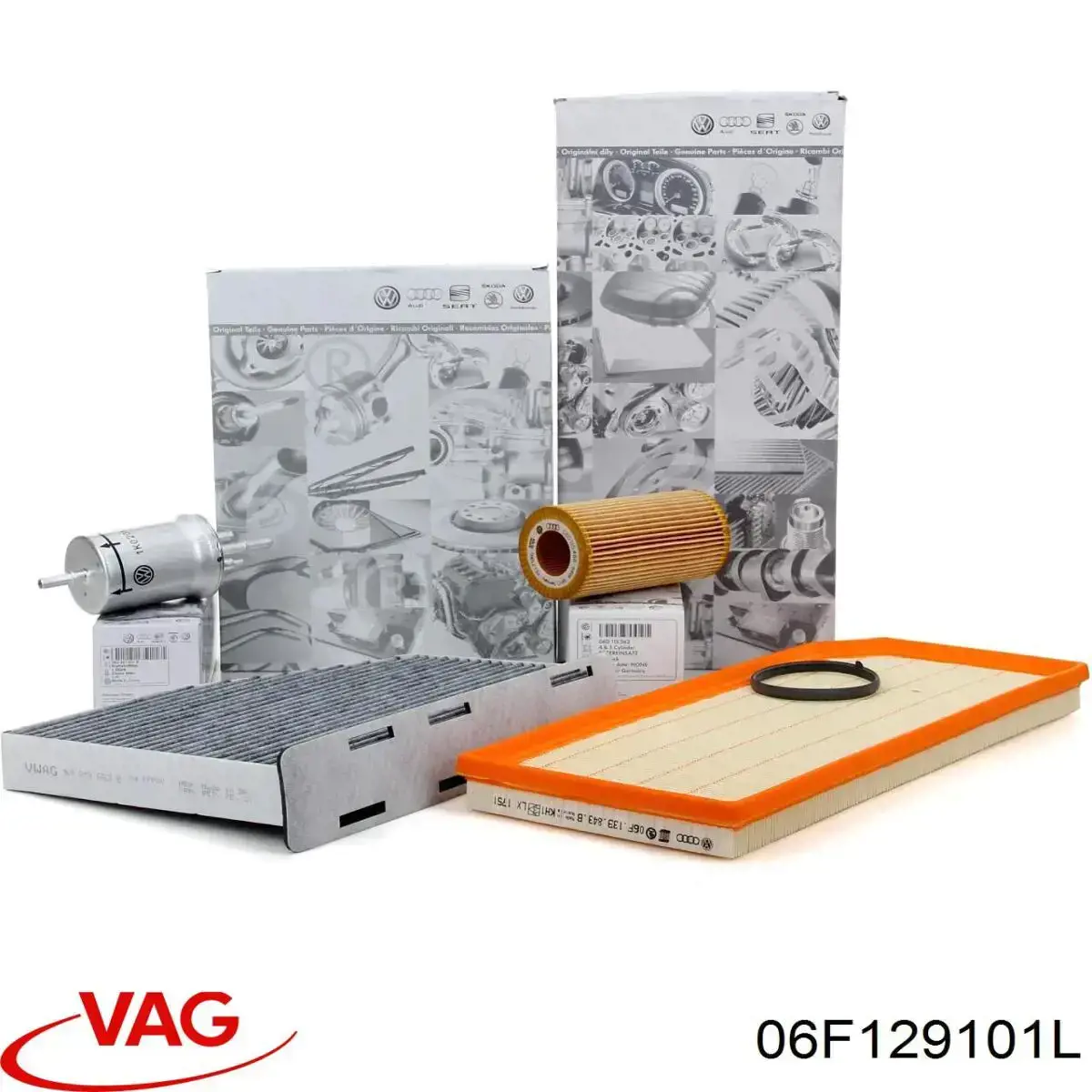 Купити 06F129101L VAG Клапан PCV вентиляції картера