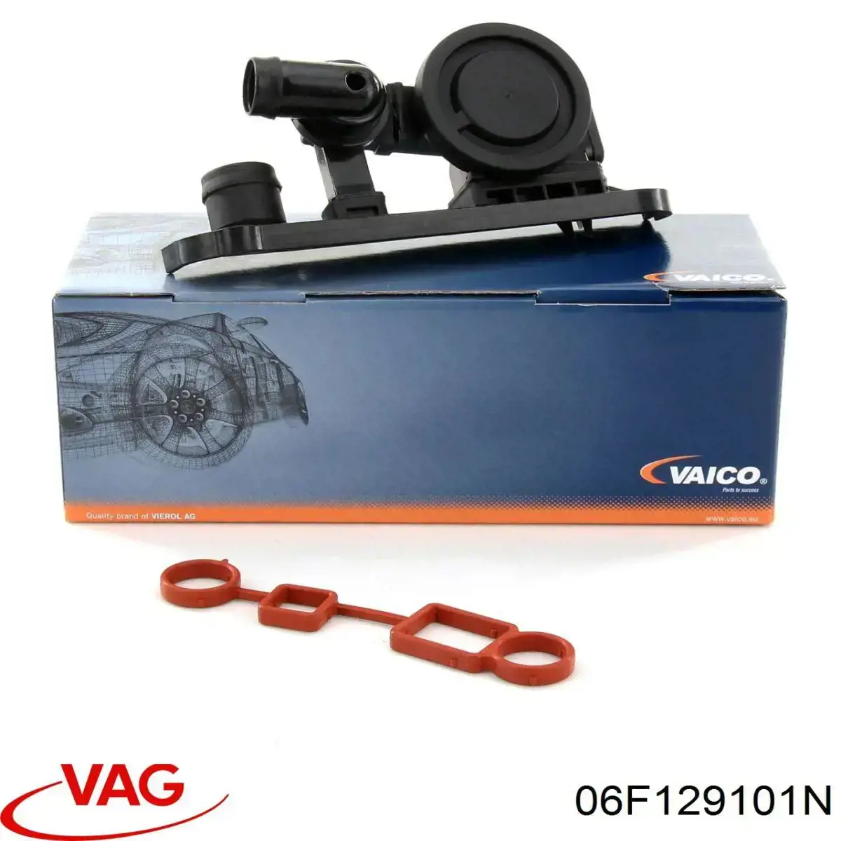 06F129101N VAG клапан pcv (вентиляції картерних газів)