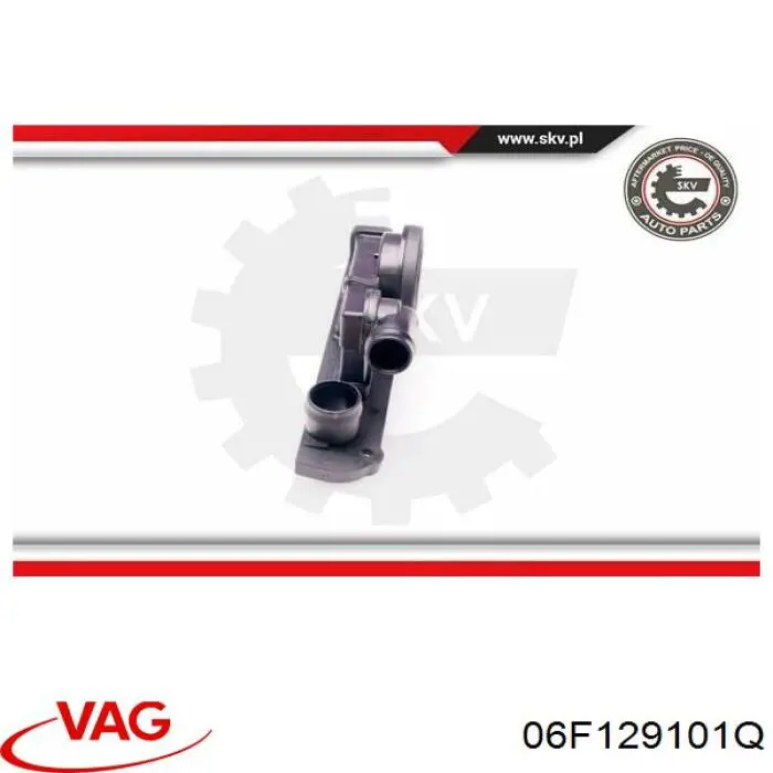 Клапан картерних газів VAG 06F129101Q ціна, від 20.75 USD