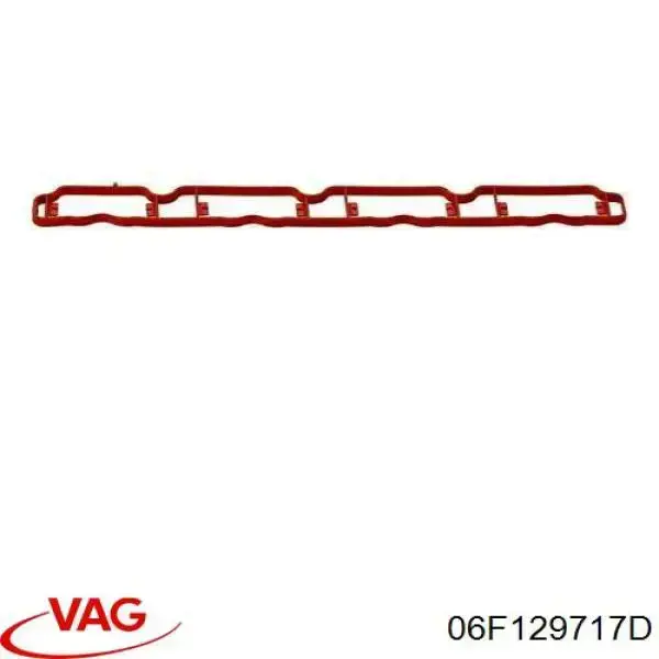 Прокладка впускного колектора 06F129717D VAG