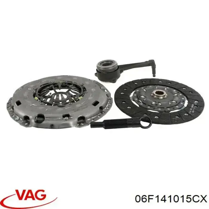 Комплект зчеплення (3 частини) VAG 06F141015CX ціна, від 246.40 USD