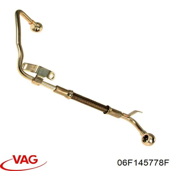 Трубка/шланг подачі масла до турбіни VAG 06F145778F ціна, від 28.12 USD
