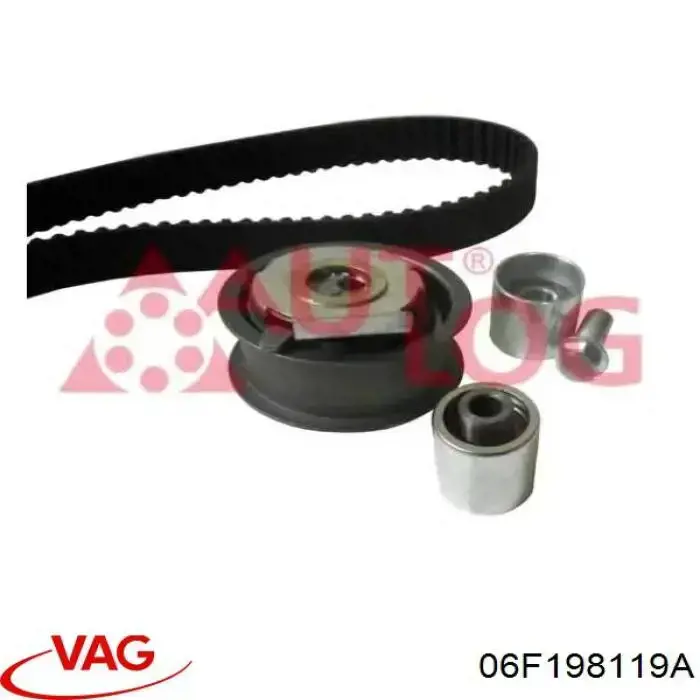 06F198119A VAG Ремінь ГРМ, комплект