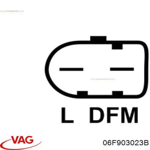 Купити 06F903023B VAG Генератор