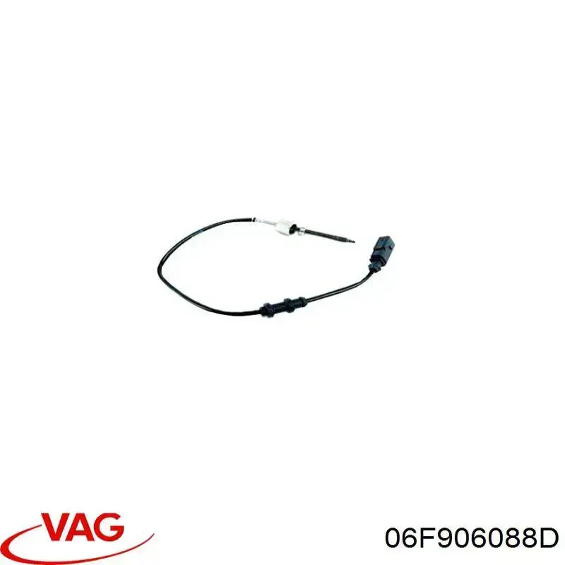 06F906088D VAG датчик температури відпрацьованих газів (вг, після фільтра сажі)