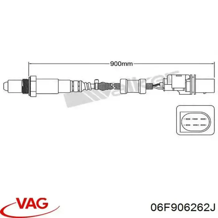 Лямбда-зонд 258017012 Bosch
