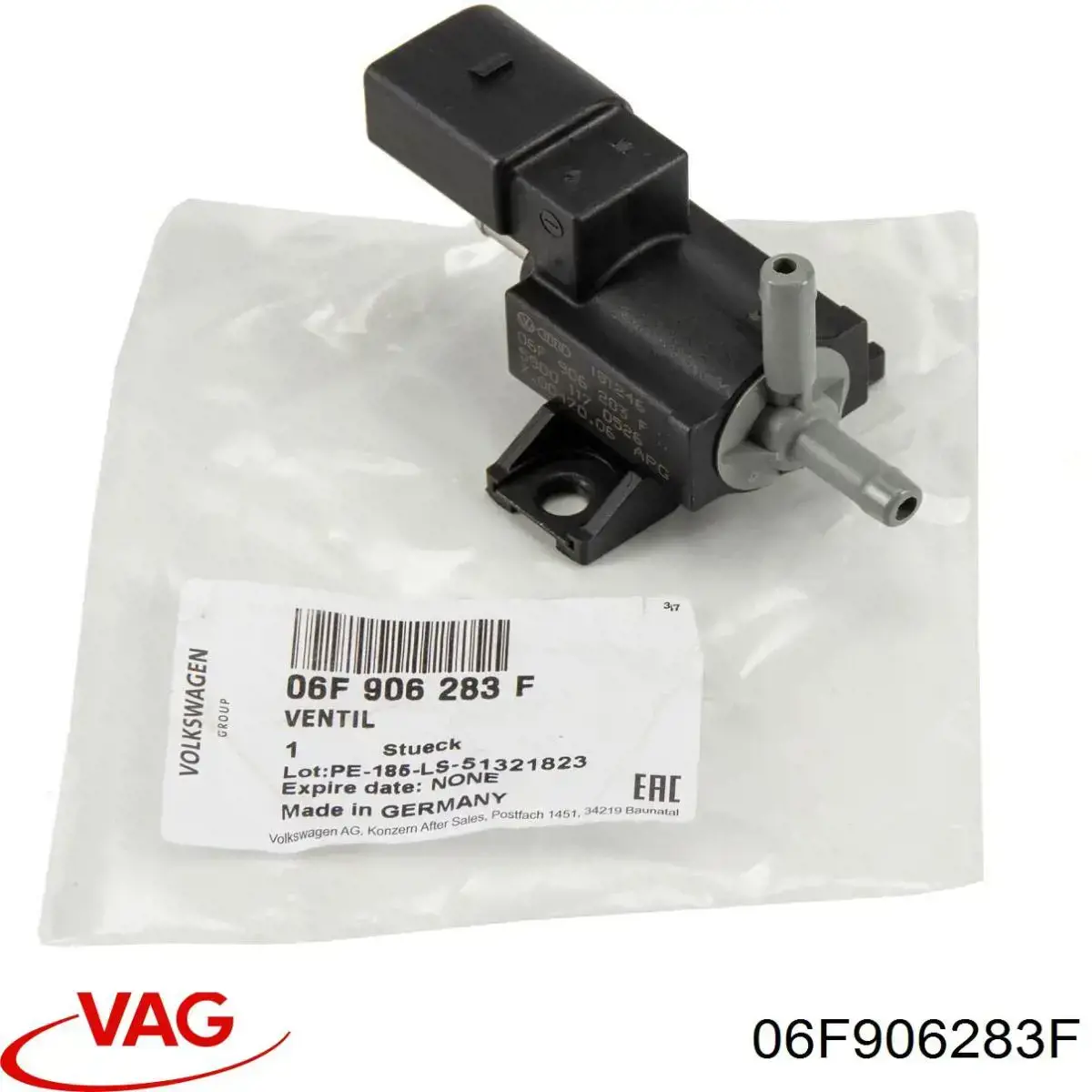 Перетворювач тиску (соленоїд) наддуву / EGR VAG 06F906283F