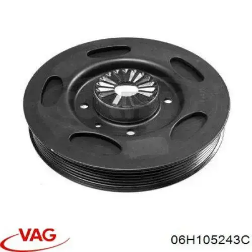 Купити 06H105243C VAG Шків колінчастого вала