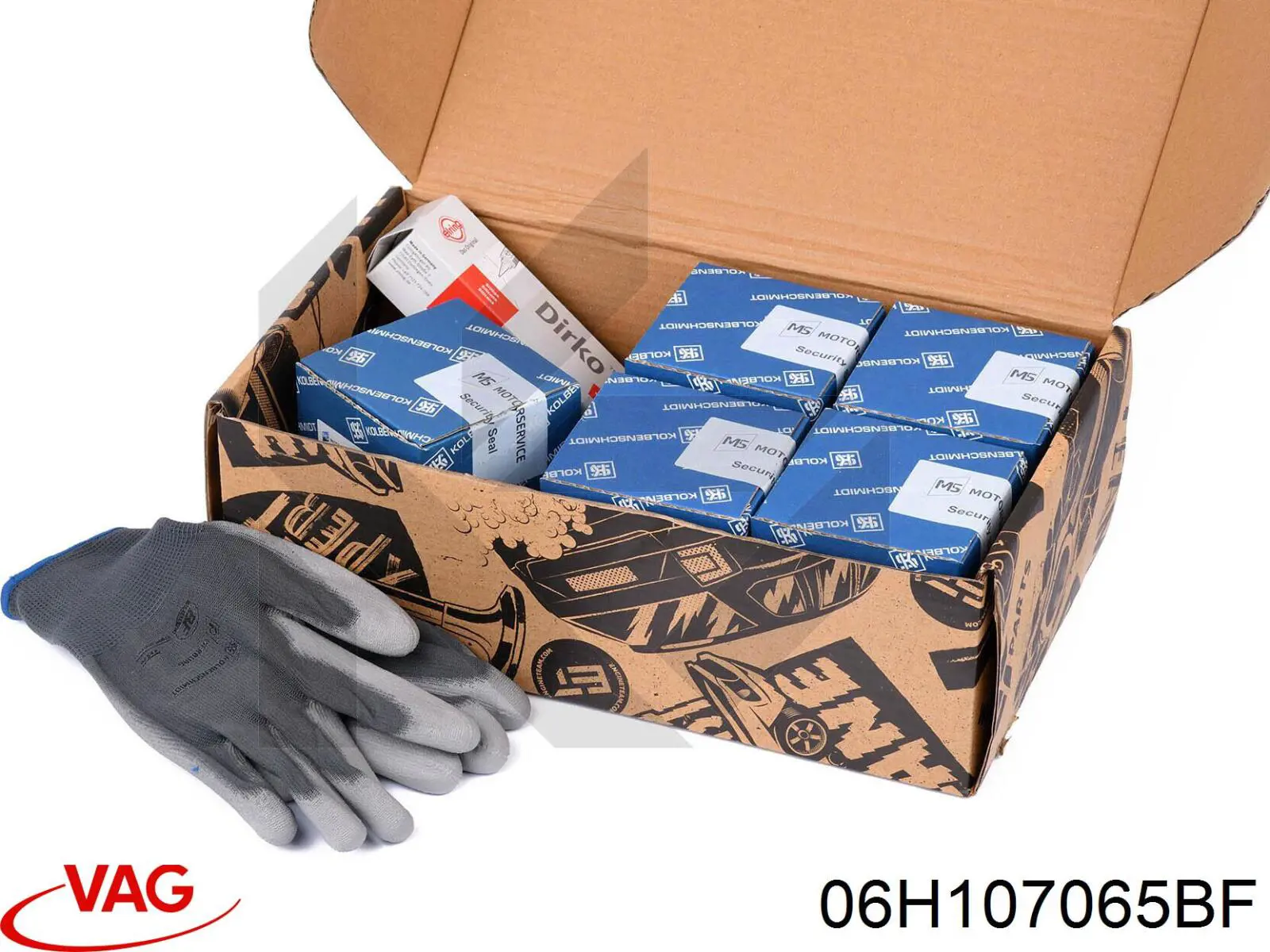 Купити 028PI00132000 Mahle Original Поршень в комплекті на 1 циліндр, STD