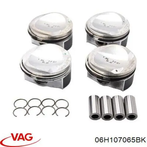 Поршень в зборі VAG 06H107065BK ціна, від 103.49 USD