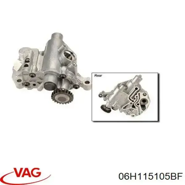 Купити 06H115105BF VAG Насос маслозакачуючий