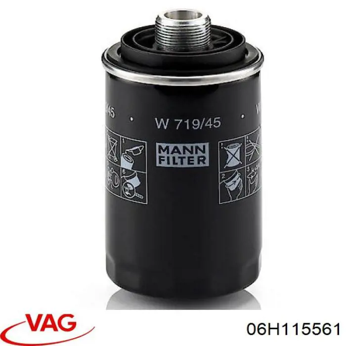 Фільтр масляний VAG 06H115561
