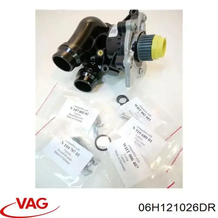 Помпа водяна, корпус VAG 06H121026DR ціна, від 47.07 USD