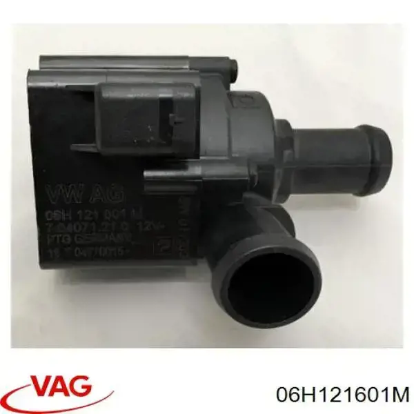 06H121601M VAG помпа водяна (насос охолодження, додатковий електричний)