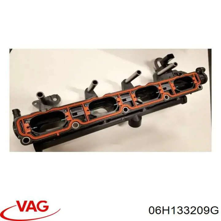Колектор впускний нижній VAG 06H133209G ціна, від 44.33 USD