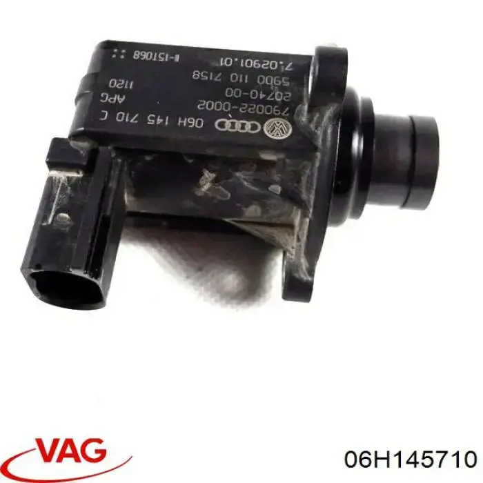 Купити 06H145710 VAG Клапан перетворювач тиску наддуву (соленоїд)