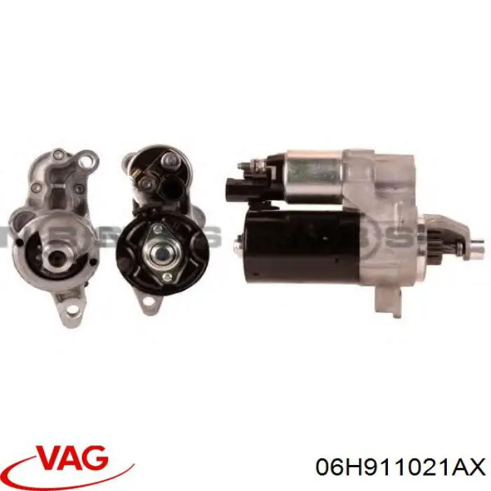 Стартер VAG 06H911021AX ціна, від 38.06 USD