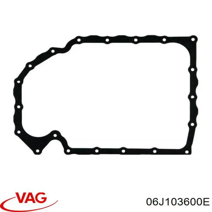 Піддон масляний картера двигуна, нижня частина VAG 06J103600E